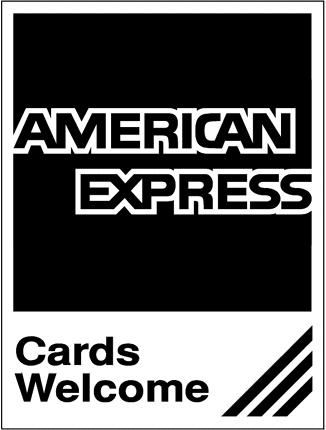 AMERICAN EXPRESS 6 Graphic Logo Decal