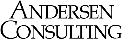 ANDERSON CONSULTING Graphic Logo Decal