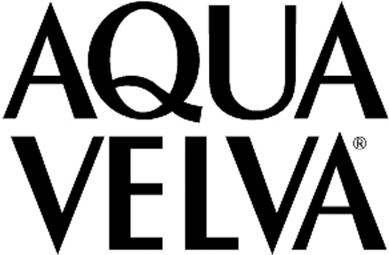 AQUA VELVA Graphic Logo Decal