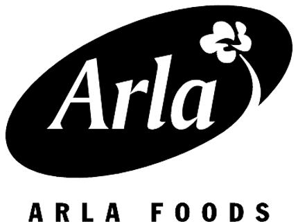 ARLA FOODS 2 Graphic Logo Decal