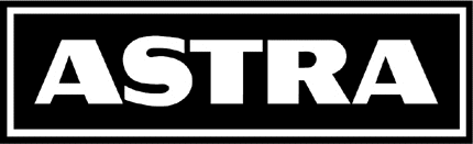 ASTRA 3 Graphic Logo Decal