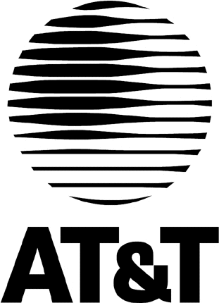 AT&T 1 Graphic Logo Decal