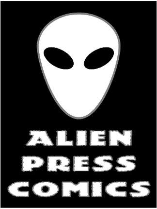 Alien Press Comics Graphic Logo Decal