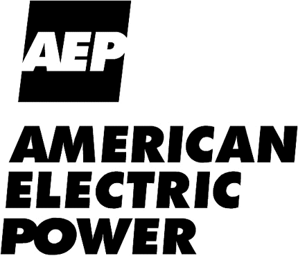 Amer. Elec. Power Graphic Logo Decal