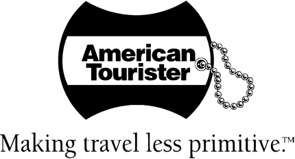 American Tourister 2 Graphic Logo Decal