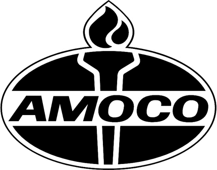 Amoco Graphic Logo Decal