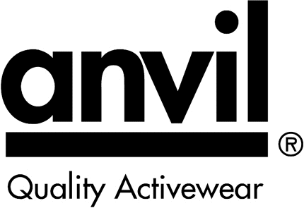 Anvil Quality Activewear Graphic Logo Decal