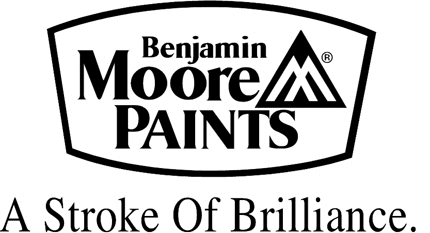 BENJAMIN MOORE Graphic Logo Decal