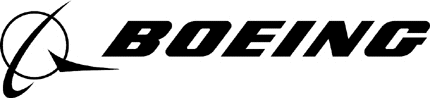 BOEING 1 Graphic Logo Decal