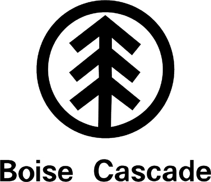 BOISE CASCADE Graphic Logo Decal