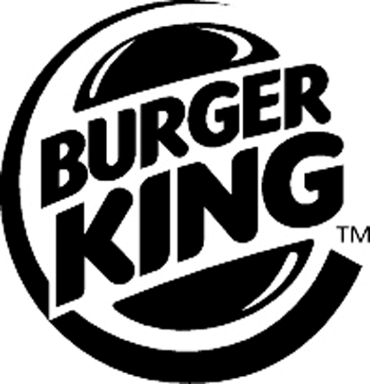 BURGER KING 2 Graphic Logo Decal