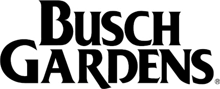 BUSCH GARDENS Graphic Logo Decal