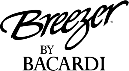 Bacardi Breezer Graphic Logo Decal Customized Online