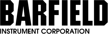 Barfield Instr. Corp. Graphic Logo Decal