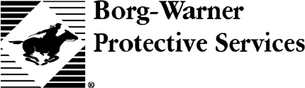 Borg-Warner Pro. Ser. Graphic Logo Decal
