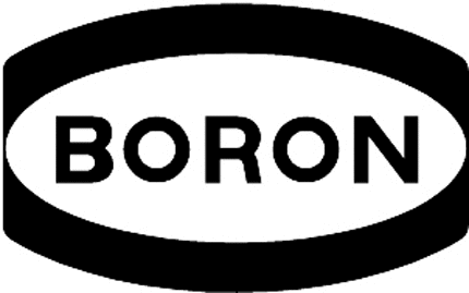 Boron Graphic Logo Decal