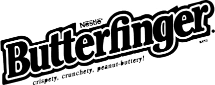 Butterfinger Graphic Logo Decal