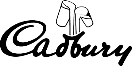 CADBURY Graphic Logo Decal Customized Online