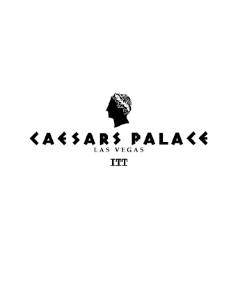 CAESARS PALACE 1 Graphic Logo Decal