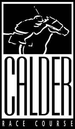 CALDER RACE COURSE Graphic Logo Decal