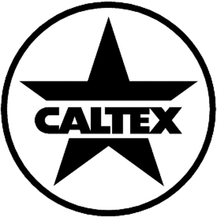 CALTEX Graphic Logo Decal