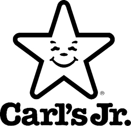 CARLS JR RESTAURANTS 2 Graphic Logo Decal