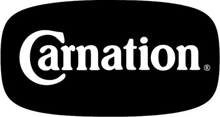 CARNATION 2 Graphic Logo Decal