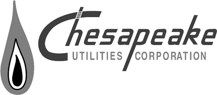 CHESAPEAKE UTILITY Graphic Logo Decal