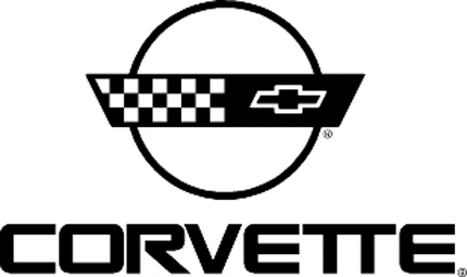 CHEVY CORVETTE Graphic Logo Decal