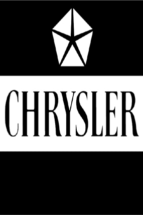 CHRYSLER 4 Graphic Logo Decal Customized Online