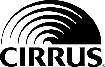 CIRRUS 1 Graphic Logo Decal