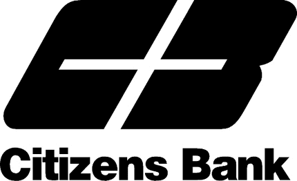 CITIZENS BANK 2 Graphic Logo Decal