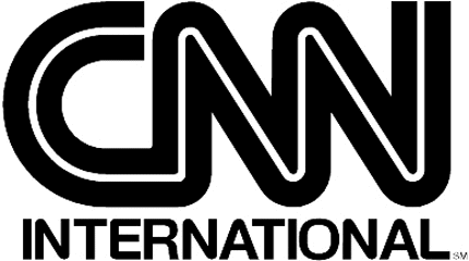 CNN INTL 1 Graphic Logo Decal