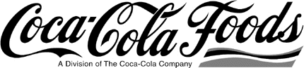 COCACOLA FOODS Graphic Logo Decal