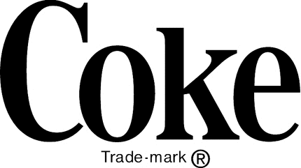 COKE 1 Graphic Logo Decal