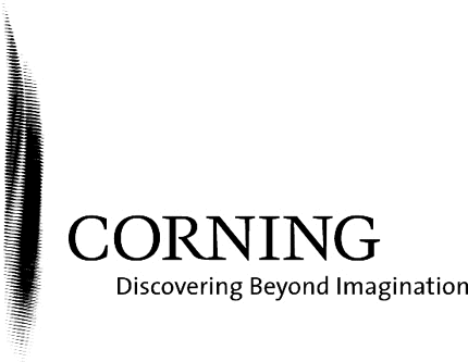 CORNING 2 Graphic Logo Decal