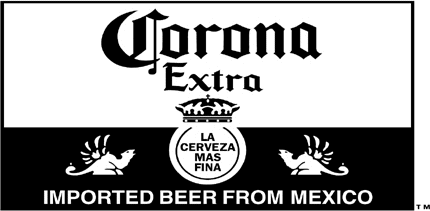 CORONA EXTRA Graphic Logo Decal