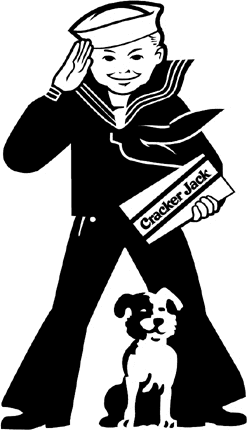 CRACKER JACK 2 Graphic Logo Decal