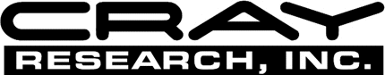 CRAY RESEACH, INC. Graphic Logo Decal