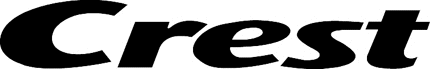 CREST 1 Graphic Logo Decal