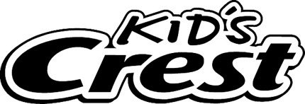 CREST KIDS Graphic Logo Decal