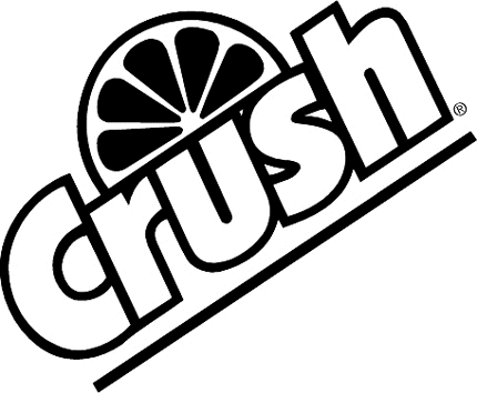 CRUSH Graphic Logo Decal