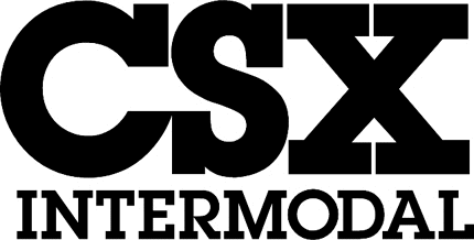 CSX Intermodal Graphic Logo Decal