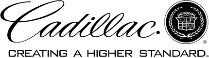 Cadillac High Standard2 Graphic Logo Decal