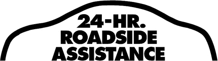 Chevy 24Hr Road Ass. Graphic Logo Decal