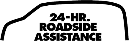 Chevy 24Hr Road Ass.3 Graphic Logo Decal