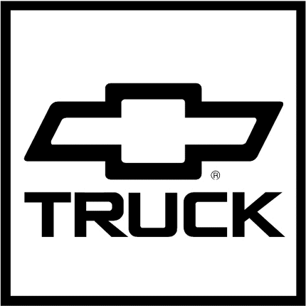 Chevy Truck Graphic Logo Decal