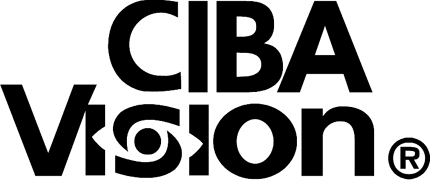 Ciba Vision Graphic Logo Decal
