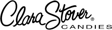 Clara Stover Candies Graphic Logo Decal