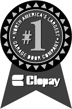 Clopay Graphic Logo Decal